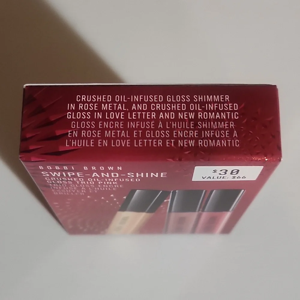 BOBBI BROWN Swipe-And-Shine Crushed Oil-infused Gloss Trio Pink